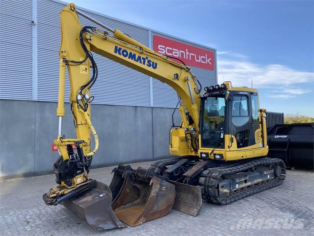 Komatsu PC138US-11 حفارات زحافة