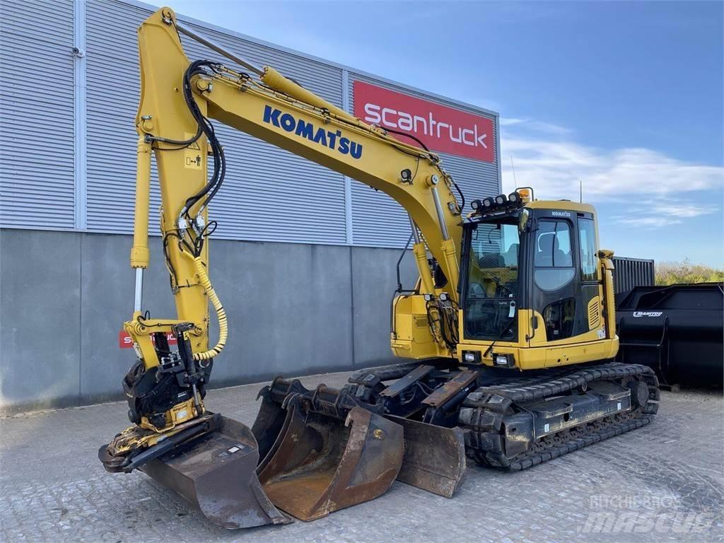 Komatsu PC138US-11 حفارات زحافة