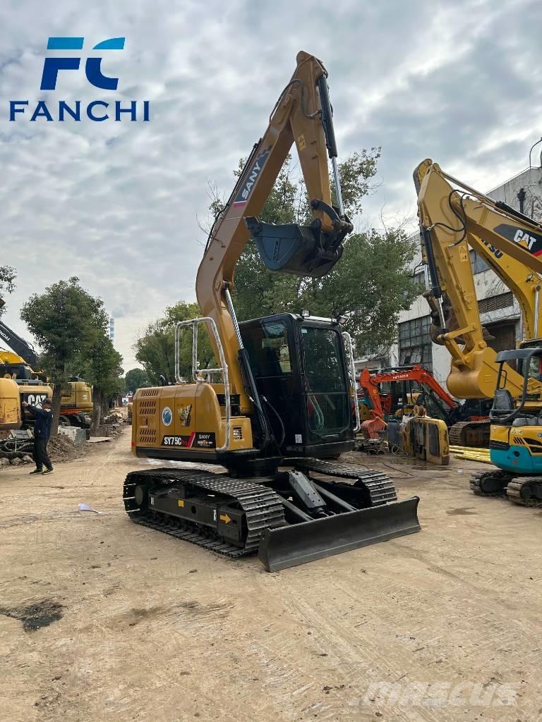 Sany SY 75 C pro حفارات زحافة