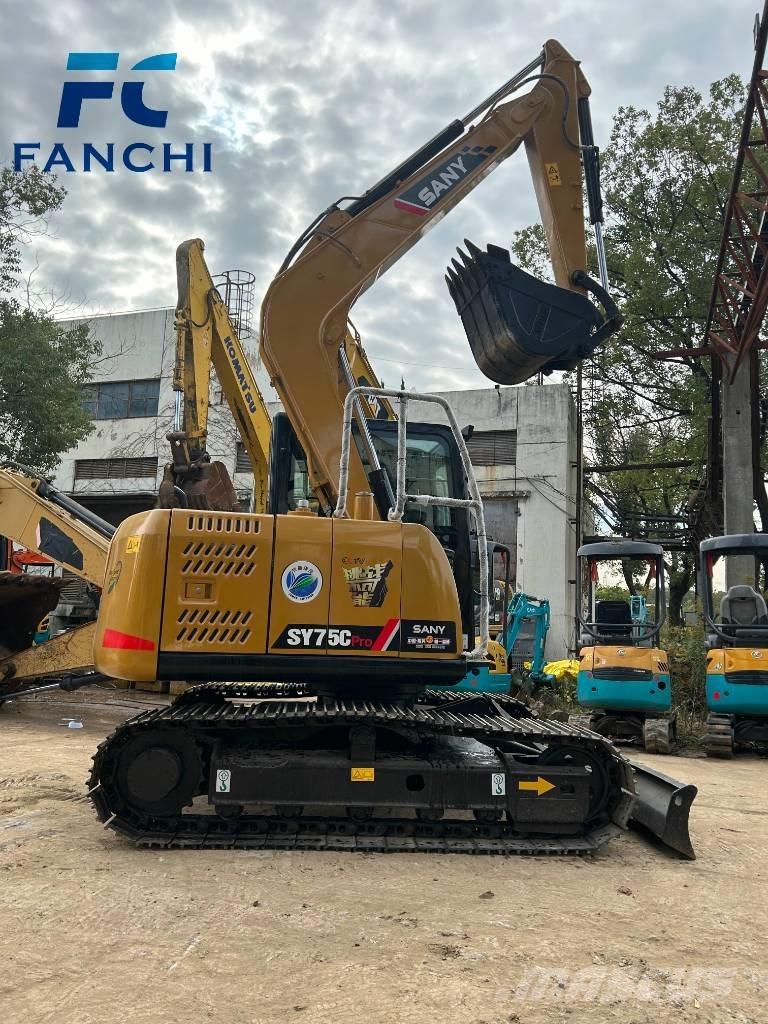 Sany SY 75 C pro حفارات زحافة
