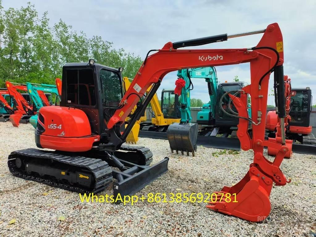 Kubota U 55-4 حفارات صغيرة أقل من 7 طن (حفارات صغيرة)