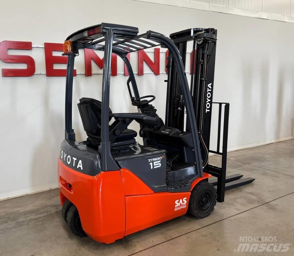 Toyota 10830 - 8FBE15T شاحنات ذات رافعات شوكية تعمل بالكهرباء