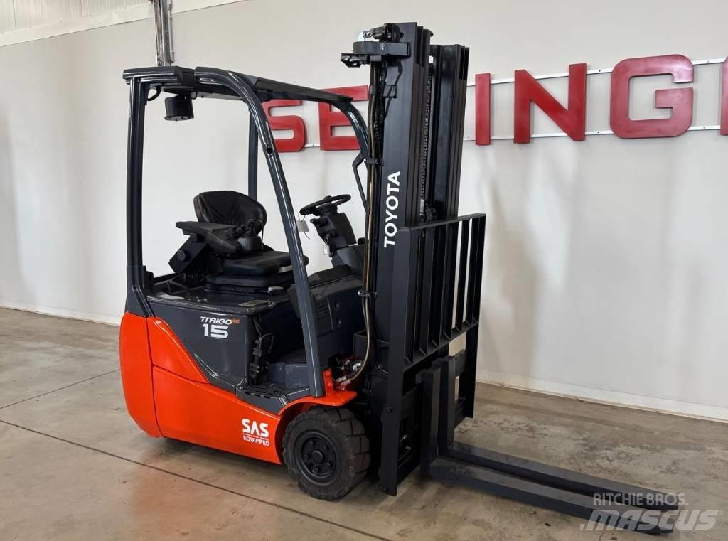 Toyota 10830 - 8FBE15T شاحنات ذات رافعات شوكية تعمل بالكهرباء