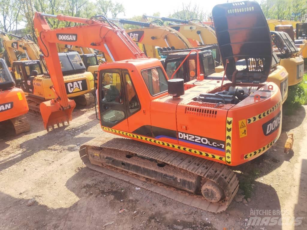 Doosan DH220LC-7 حفارات زحافة