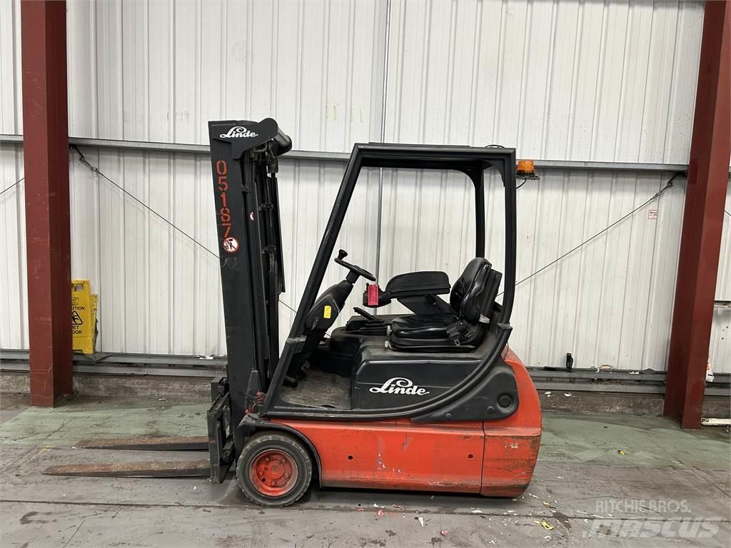 Linde E16C-02 شاحنات ذات رافعات شوكية تعمل بالكهرباء