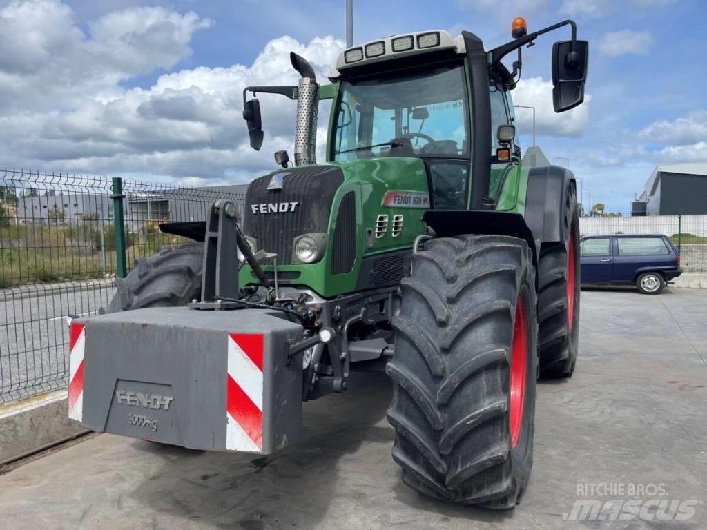 Fendt 820 Vario TMS الجرارات