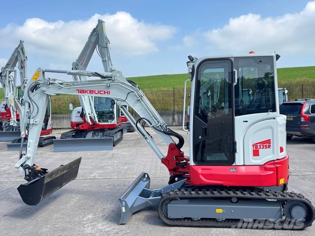 Takeuchi TB 335 R حفارات صغيرة أقل من 7 طن (حفارات صغيرة)