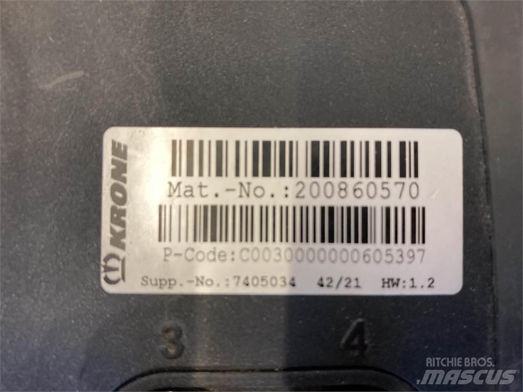 Krone CCI 1200 النظام العالمي لتحديد المواقع GPS