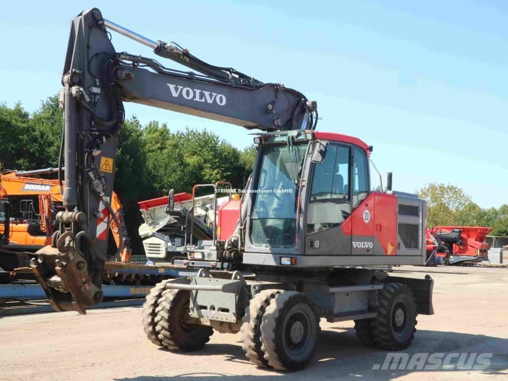 Volvo EW 180 E حفارات بعجل
