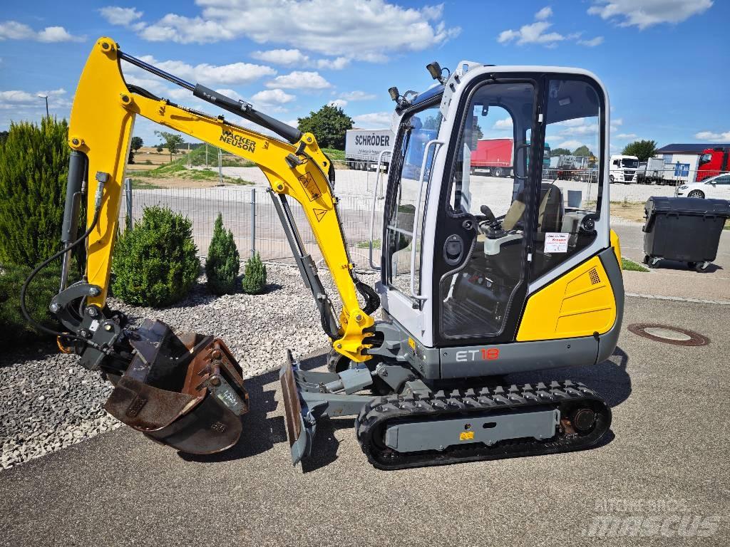 Wacker Neuson ET 18 حفارات زحافة