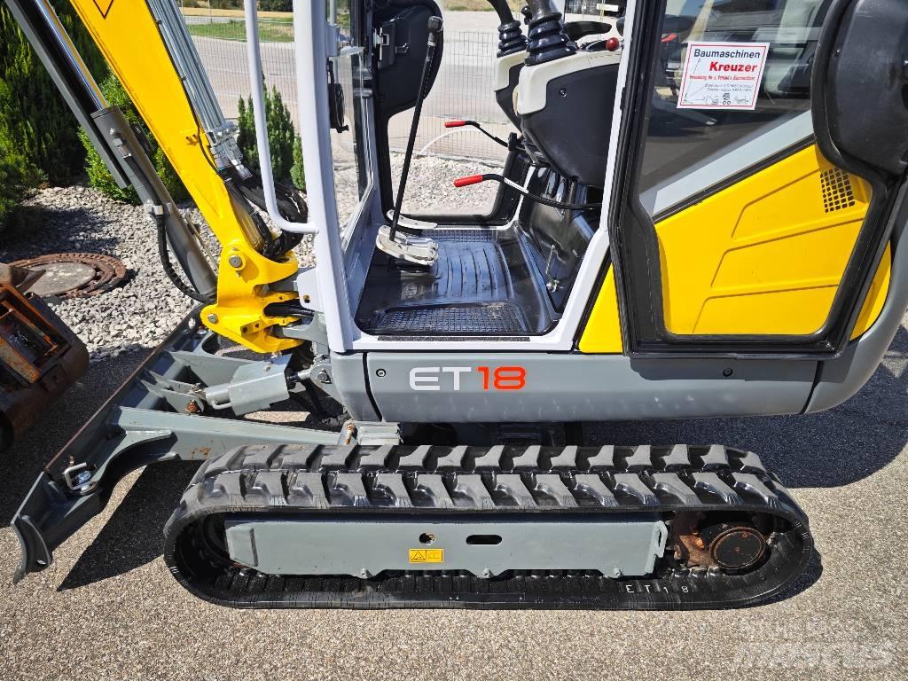 Wacker Neuson ET 18 حفارات زحافة