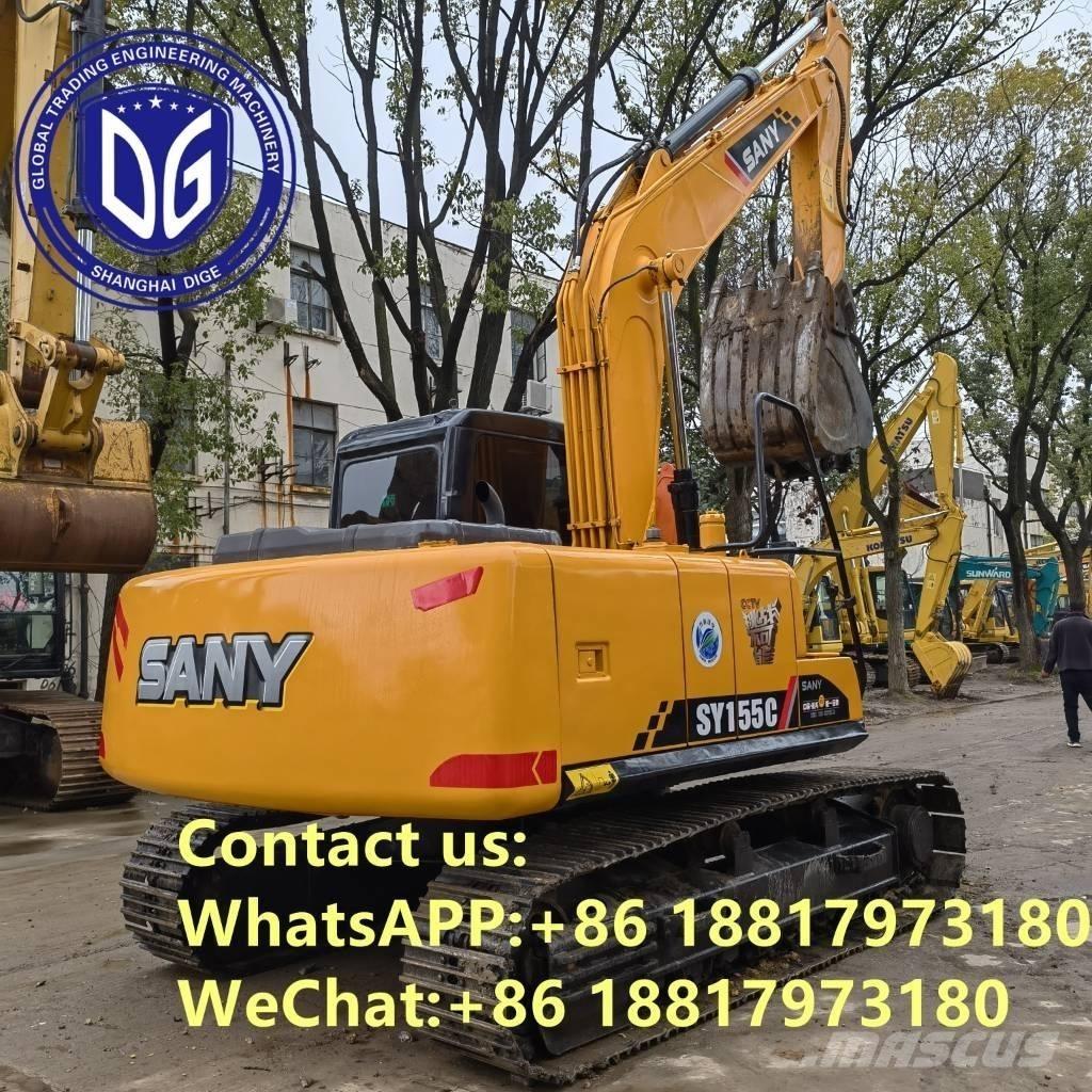 Sany SY155C حفارات زحافة