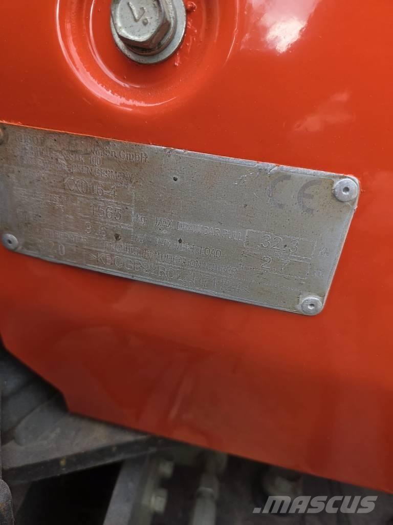 Kubota KX 016-4 حفارات صغيرة أقل من 7 طن (حفارات صغيرة)