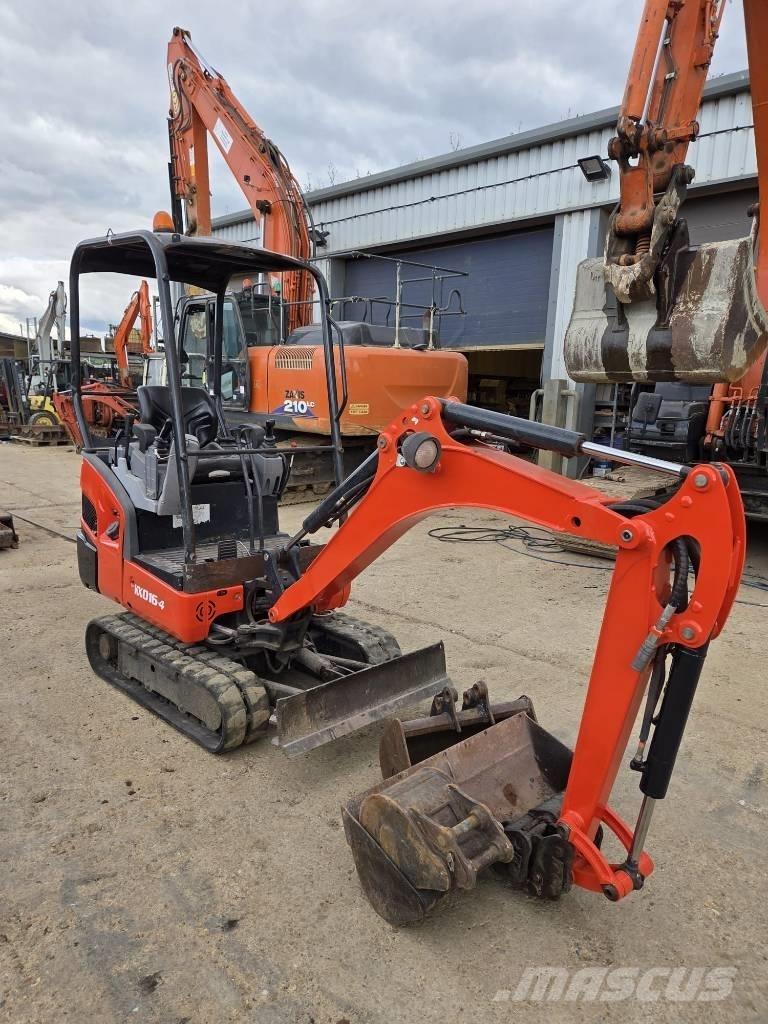 Kubota KX 016-4 حفارات صغيرة أقل من 7 طن (حفارات صغيرة)