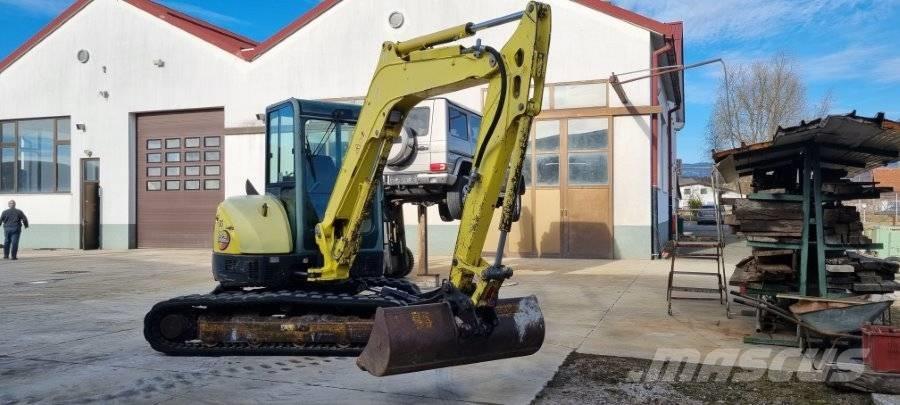 Yanmar Vio 55 حفارات صغيرة أقل من 7 طن (حفارات صغيرة)