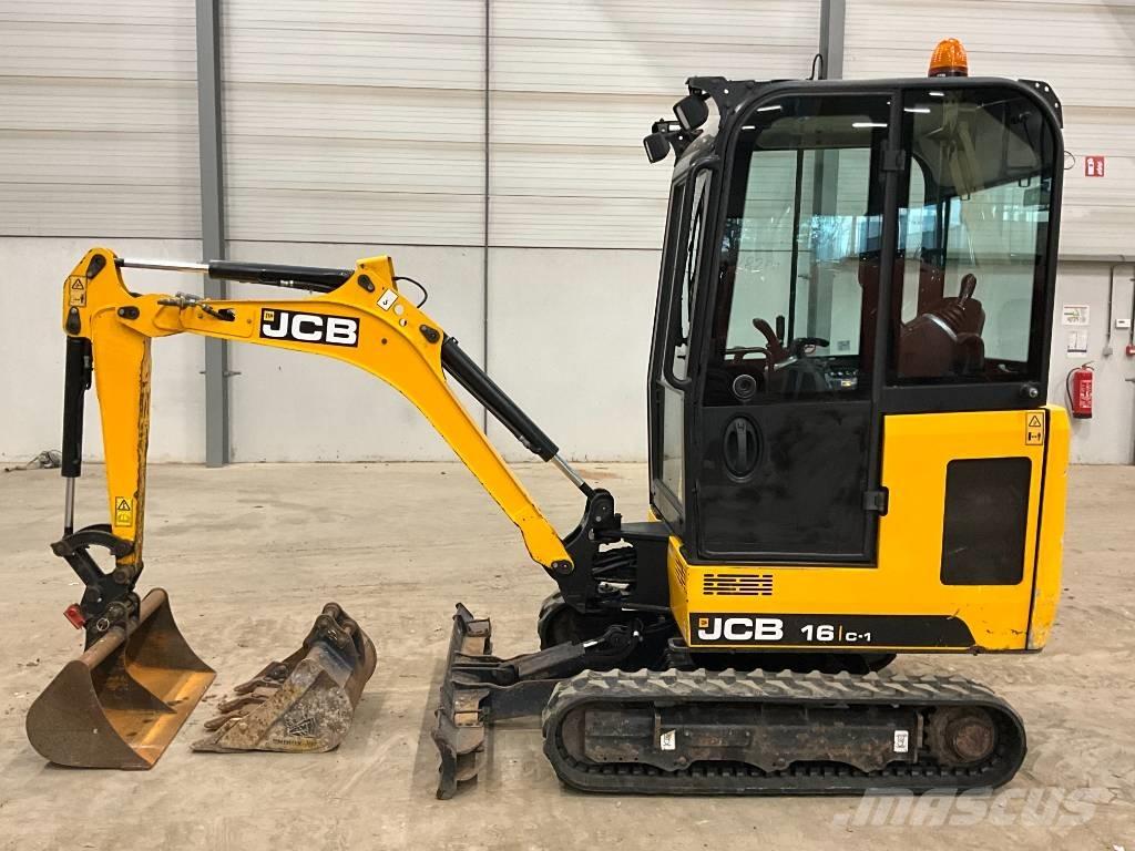 JCB 16 C-1 حفارات صغيرة أقل من 7 طن (حفارات صغيرة)
