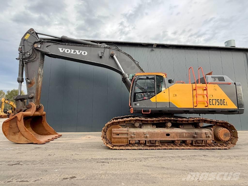 Volvo EC750E L حفارات زحافة