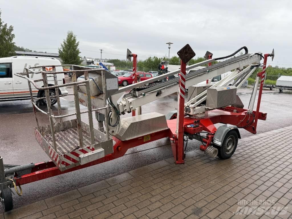Jumbo T15 Skylift المنصات الهوائية المثبتة على مقطورة