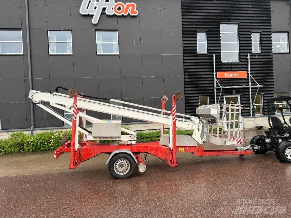 Jumbo T15 Skylift المنصات الهوائية المثبتة على مقطورة