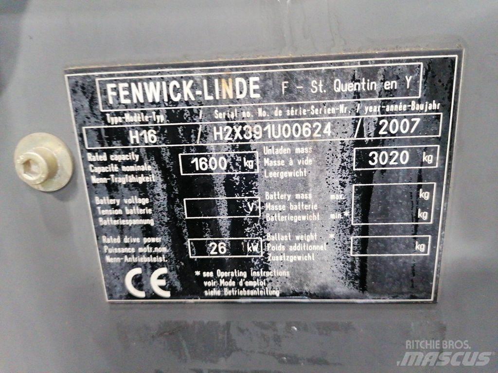 Linde H16D شاحنات الديزل