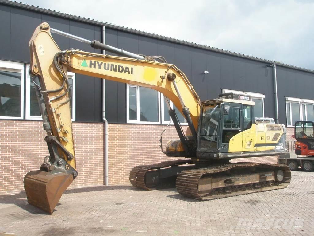 Hyundai HX260LC حفارات زحافة