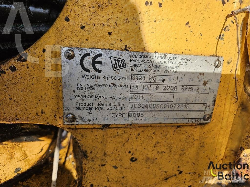 JCB 8085 حفارات وسط 7 طن - 12 طن