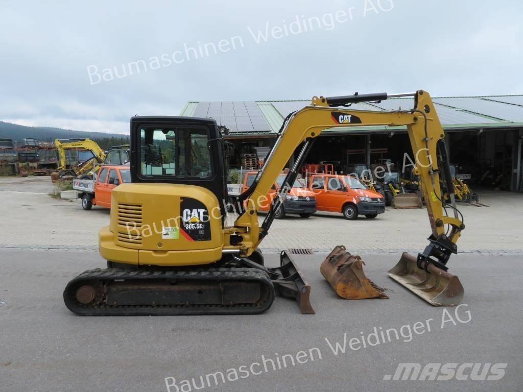 CAT 305.5 E2 حفارات صغيرة أقل من 7 طن (حفارات صغيرة)
