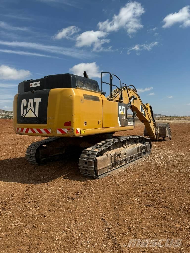 CAT 349 EL حفارات زحافة