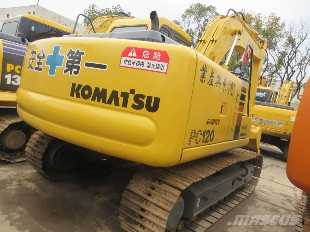 Komatsu PC 120 حفارات زحافة