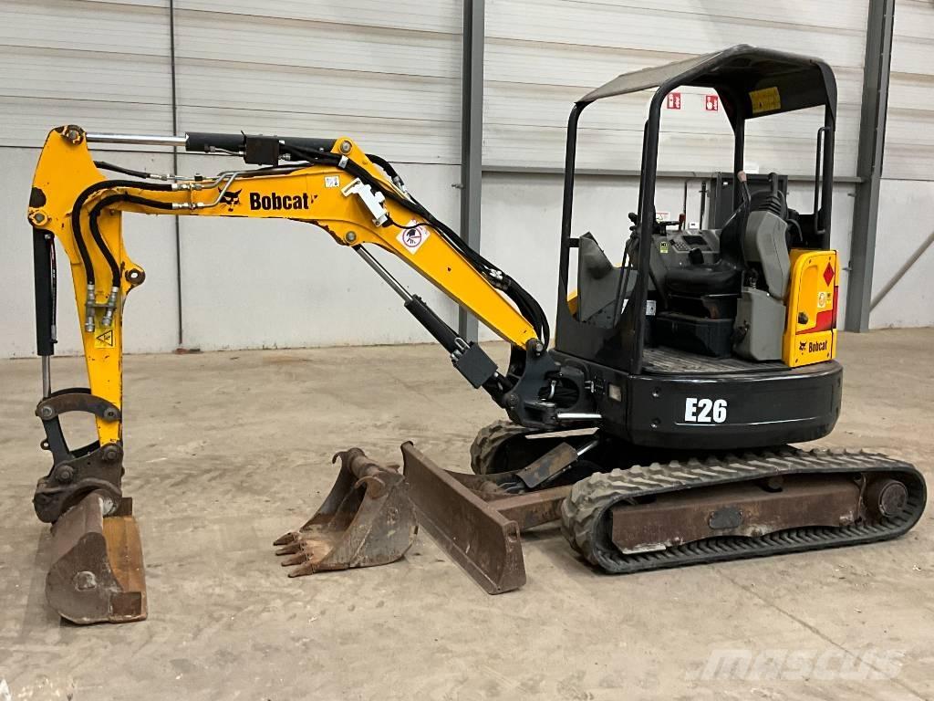 Bobcat E 26 EM حفارات صغيرة أقل من 7 طن (حفارات صغيرة)