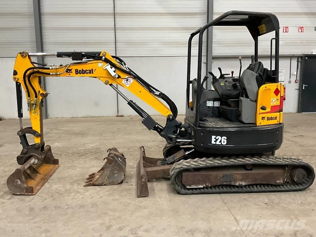 Bobcat E 26 EM حفارات صغيرة أقل من 7 طن (حفارات صغيرة)