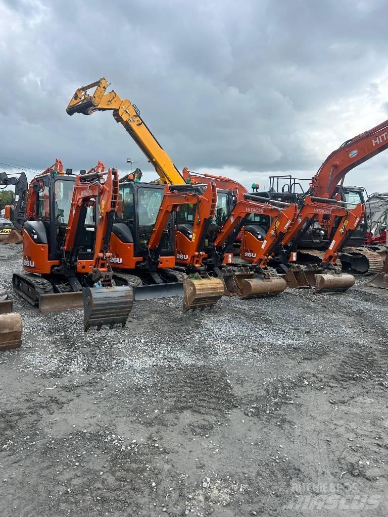 Hitachi ZX 26 U-6 حفارات صغيرة أقل من 7 طن (حفارات صغيرة)