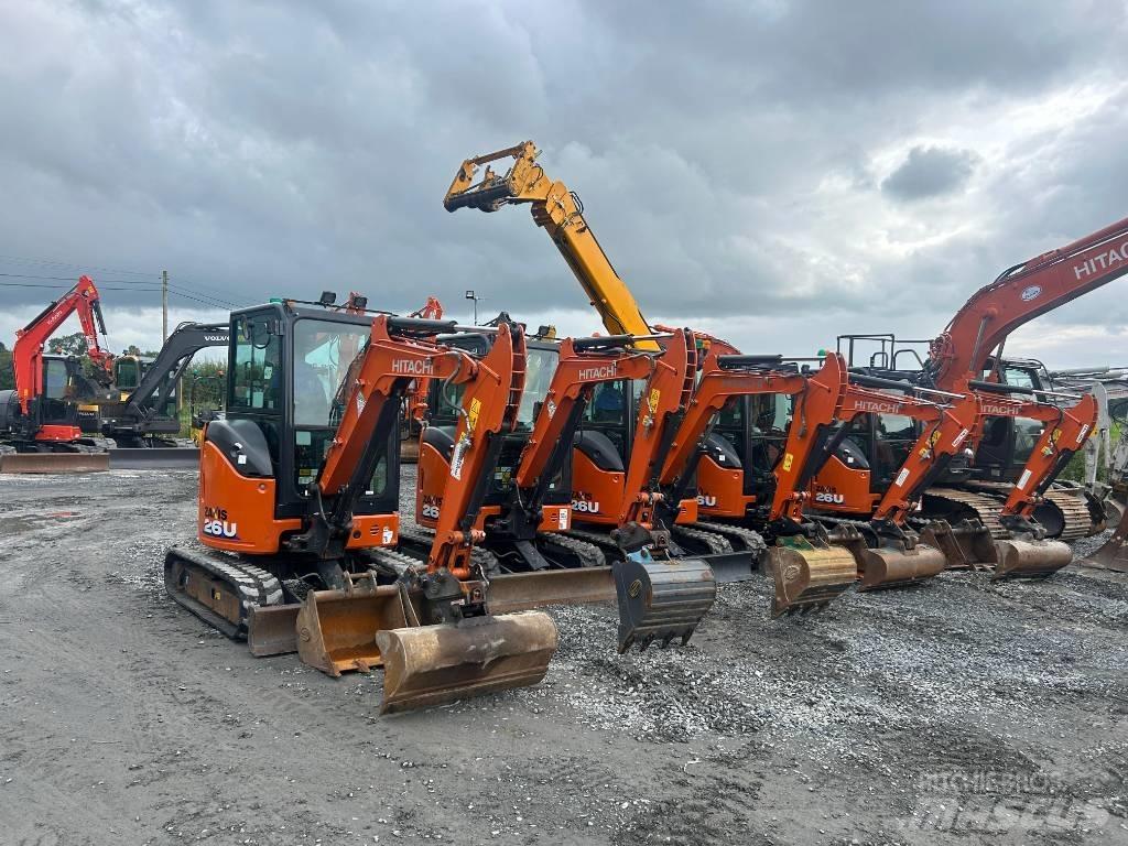 Hitachi ZX 26 U-6 حفارات صغيرة أقل من 7 طن (حفارات صغيرة)