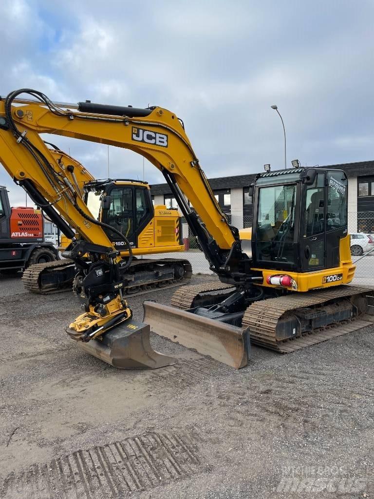 JCB 100C-2 حفارات وسط 7 طن - 12 طن