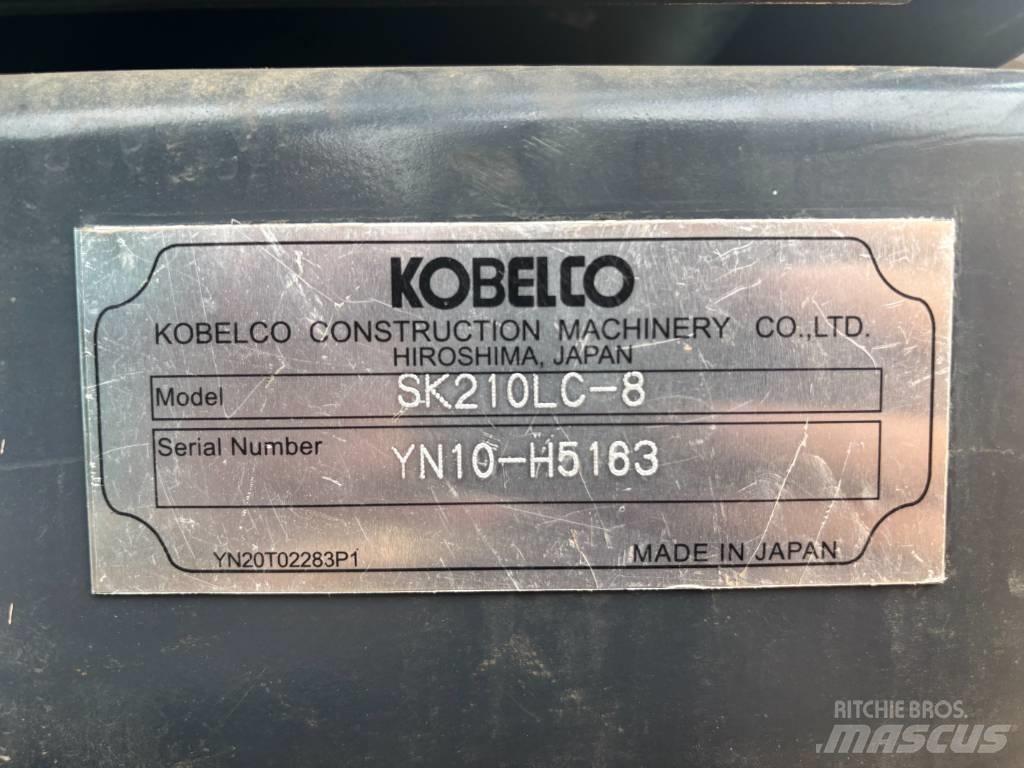 Kobelco SK 210 حفارات زحافة