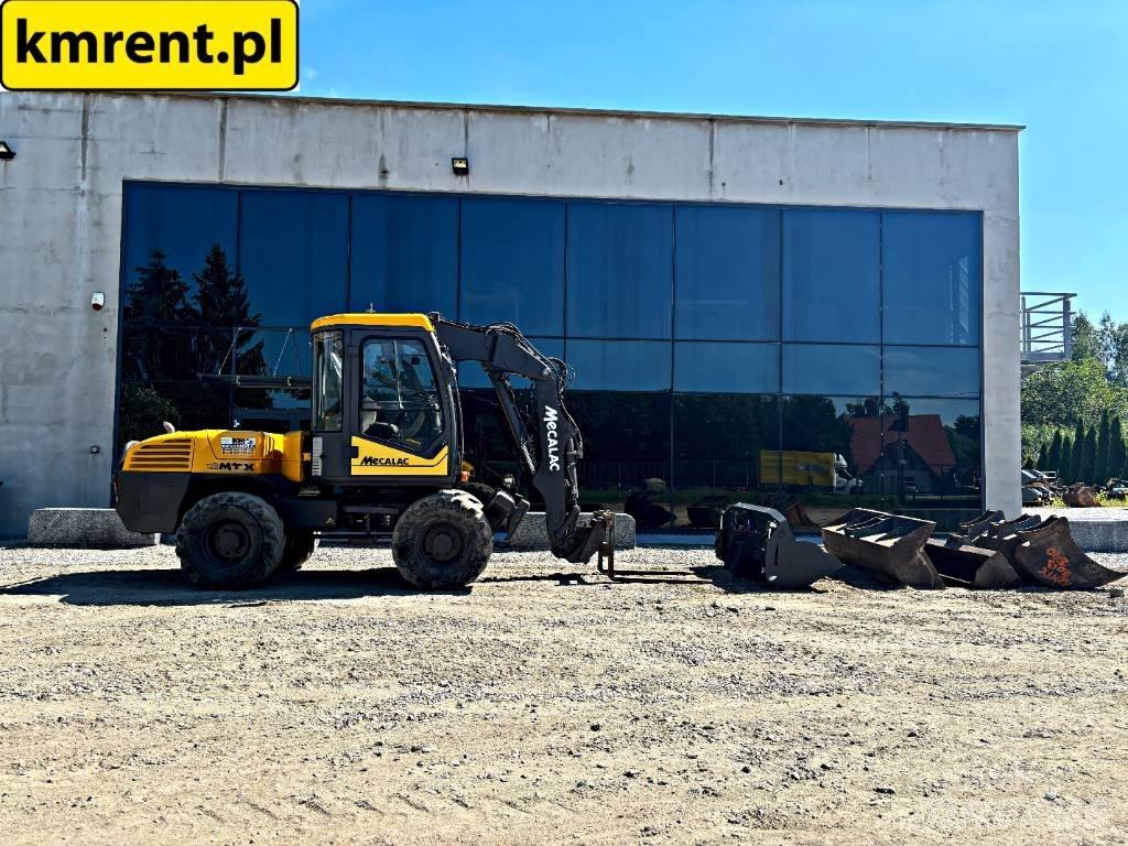 Mecalac 12 M TX لوادر ذات جرافات عكسية
