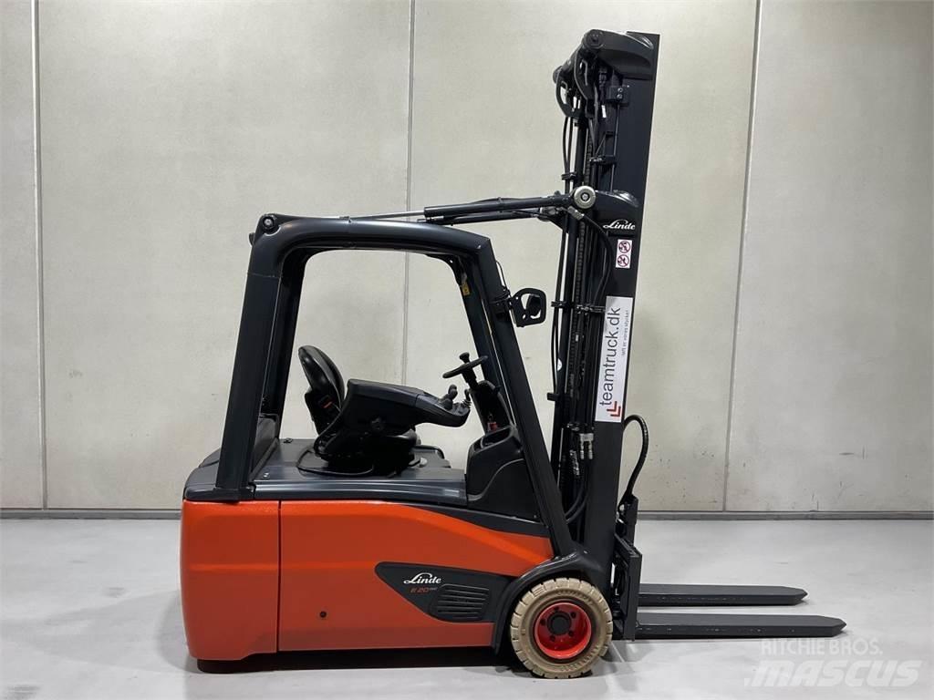 Linde E20-02 شاحنات ذات رافعات شوكية تعمل بالكهرباء