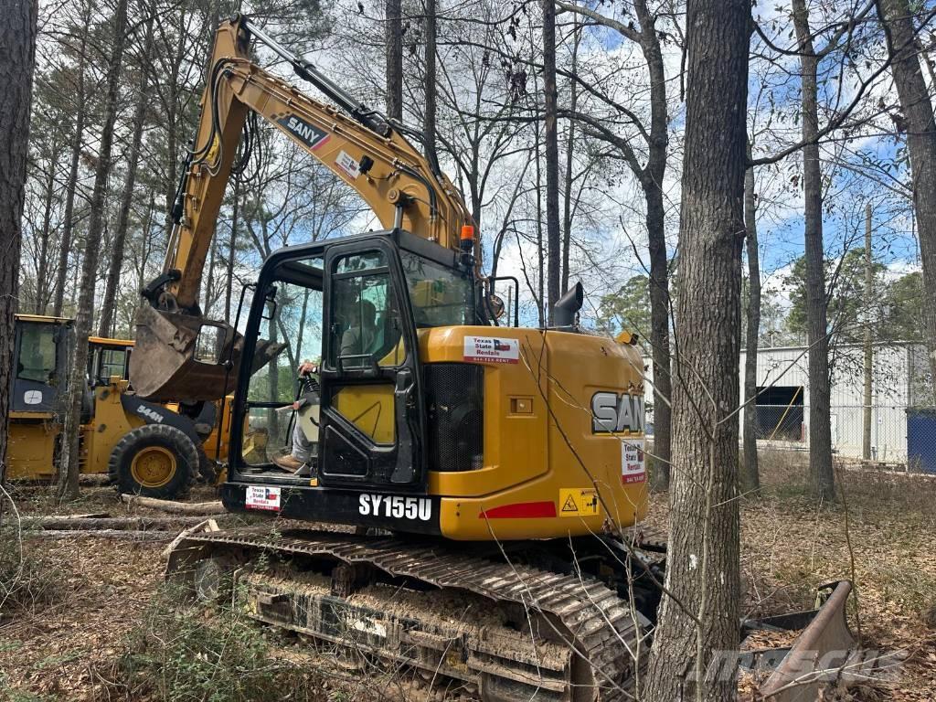 Sany SY 155 U حفارات زحافة