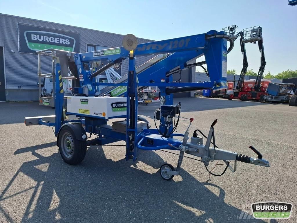 Niftylift 120TE المنصات الهوائية المثبتة على مقطورة