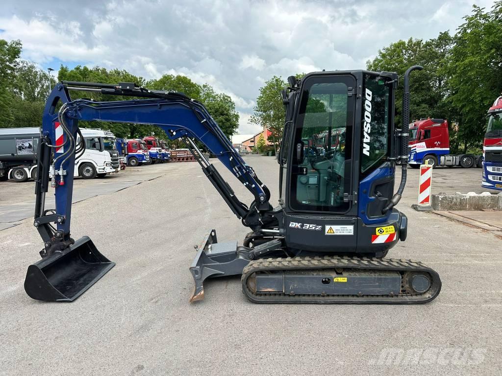 Doosan DX 35 Z حفارات صغيرة أقل من 7 طن (حفارات صغيرة)