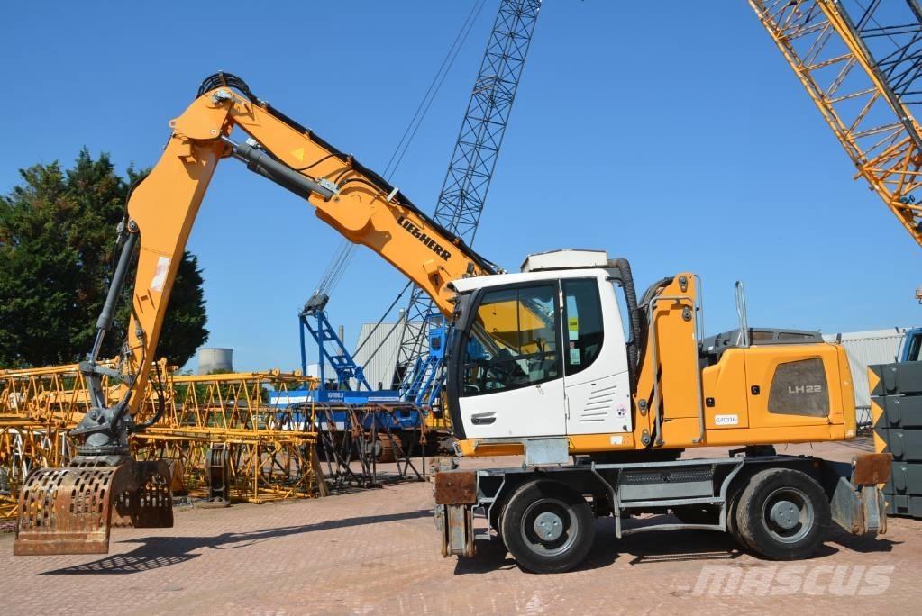 Liebherr LH 22 M مناولات المخلفات / مناولات صناعية