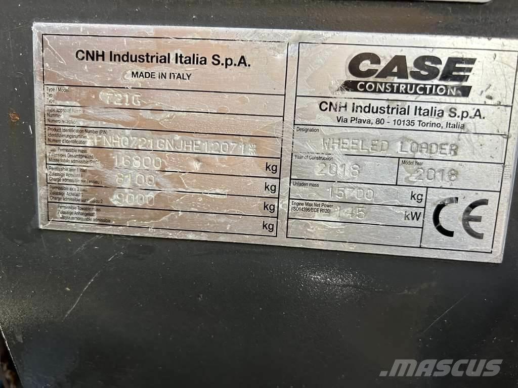 CASE 721G XR لوادر بعجل