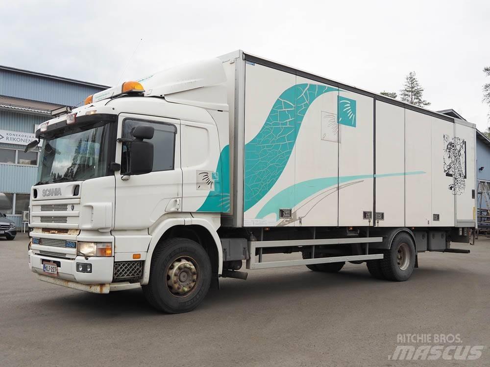 Scania 94 D 260 شاحنات مسطحة/مفصلية الجوانب