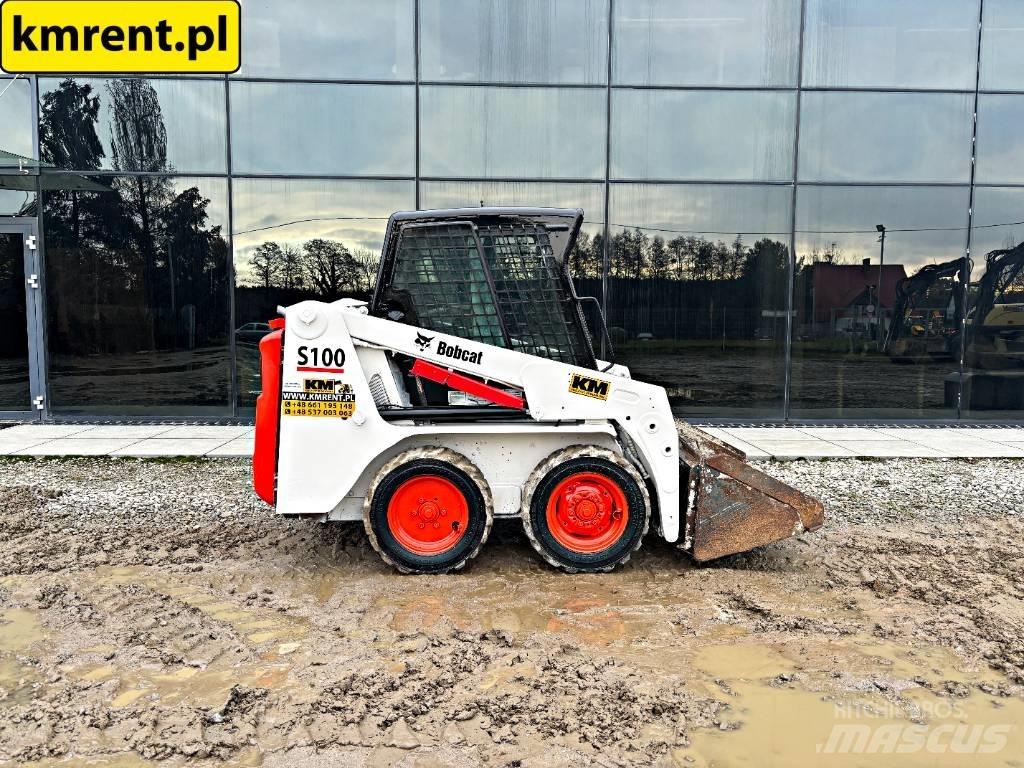 Bobcat S 100 لوادر انزلاقية التوجيه