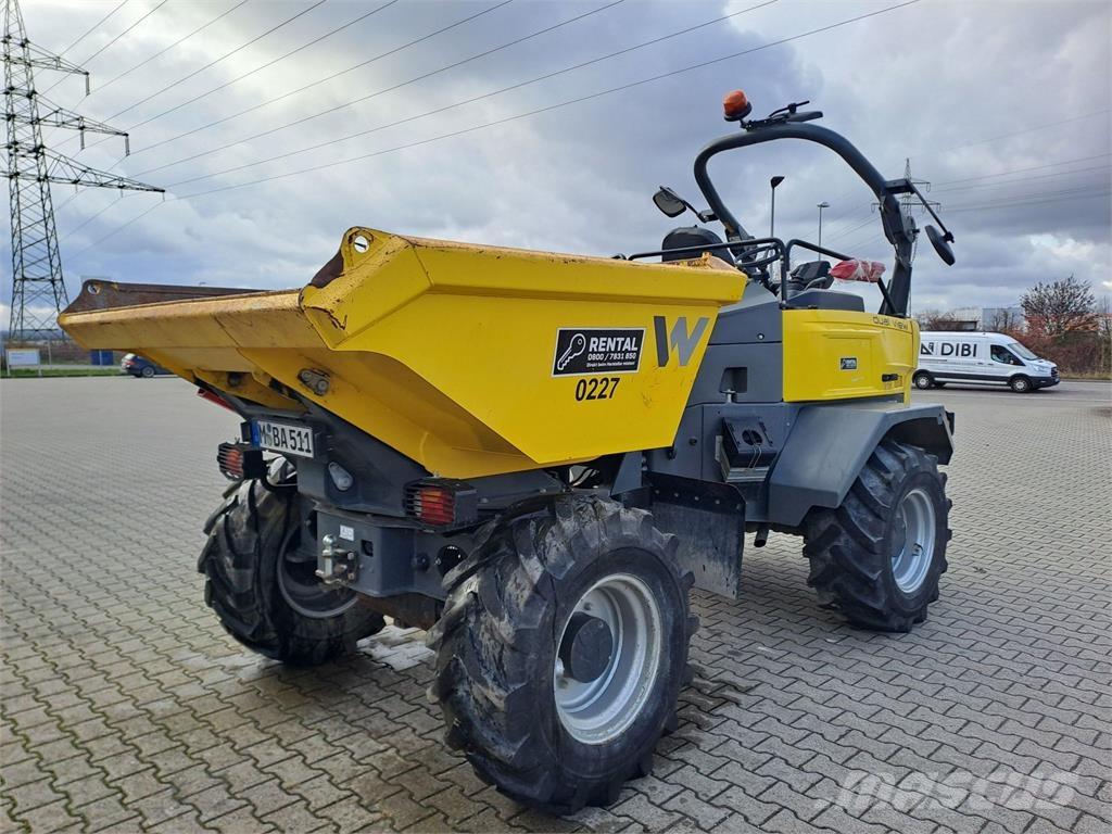 Wacker Neuson DV60 عربات نقل قلابة للمواقع
