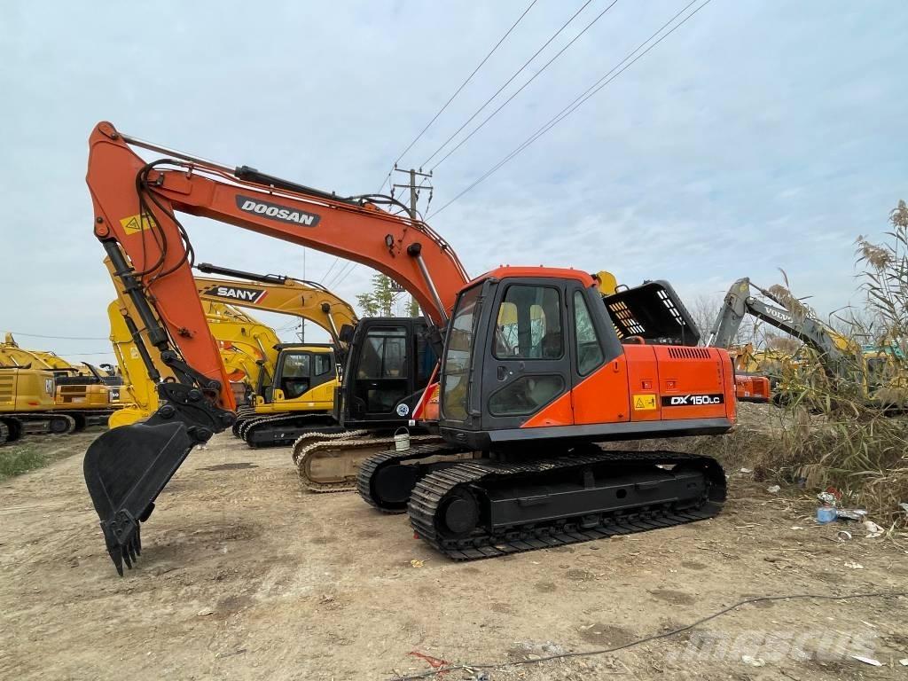 Doosan dx150 حفارات زحافة