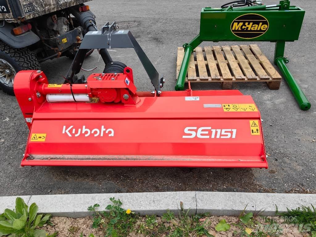 Kubota SE 1151UB جزازات وأغطية المراعي