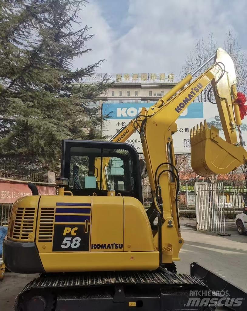 Komatsu PC 58 حفارات صغيرة أقل من 7 طن (حفارات صغيرة)
