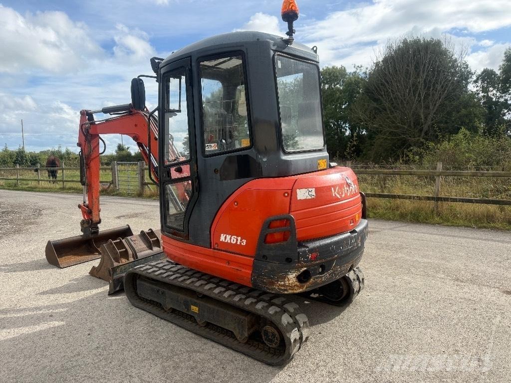 Kubota KX 61-3 حفارات صغيرة أقل من 7 طن (حفارات صغيرة)