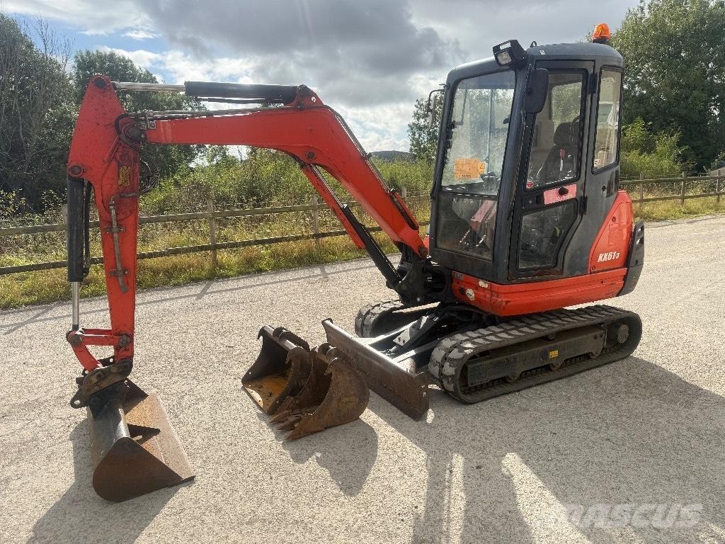 Kubota KX 61-3 حفارات صغيرة أقل من 7 طن (حفارات صغيرة)